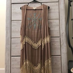 Southwestern style vest.